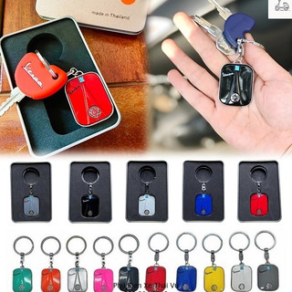 Móc khóa xe cho vespa cnc nguyên hộp nhôm