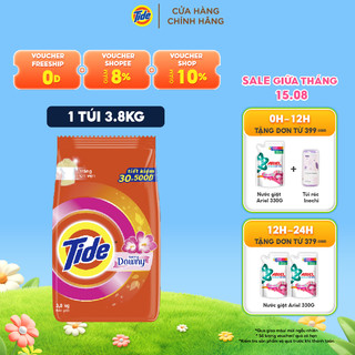 Bột giặt Tide Hương Downy Túi 3.6kg/3.8kg