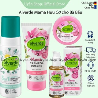 Sữa tắm cho mẹ bầu Bubchen, Alverde hoàn toàn tự nhiên phù hợp Phụ Nữ Mang Thai và Cho Con Bú