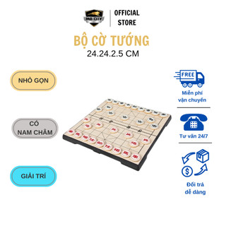 bộ cờ tướng siêu hót mẫu mới - giúp thư giãn bổ ích - mã mb2648-C ( kích thước 24.24.2,5cm)