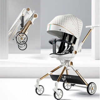 Vinng Q7 Q11 xe đẩy gấp gọn bằng 1 nút bấm dùng từ sơ sinh đến 4 tuổi