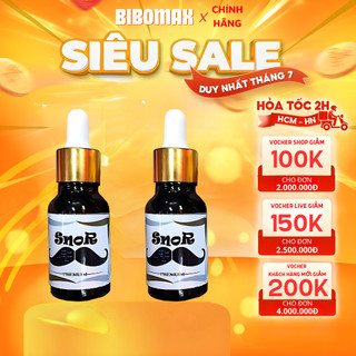 Serum Snor kích thích mọc râu tóc chân mày cho phái mạnh Thái Lan bibomax2020
