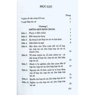 Sách - Luật Hợp Tác Xã