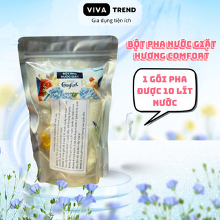 Bột Giặt Nước Hoa Hương Comfor, Bột Pha Giặt Hương Nước Hoa Dịu Nhẹ, Một Túi Pha 10 Lít Nước Giặt - VivaTrend BP01