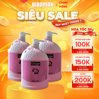 Sữa Tắm Cottage Pháp Trắng Da Hương Nước Hoa - Chai 1200ml bibomax2020