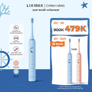 Bàn chải điện Halio Sonic SmartClean Electronic Toothbrush & Phiên Bản Đặc Biệt