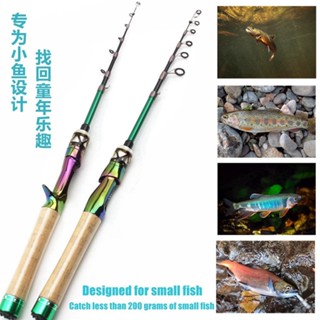 [Chính hãng] Cần câu lure UL thu gọn 45cm màu Titan siêu đẹp