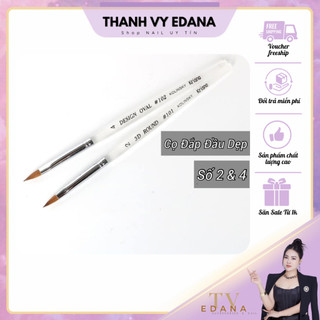 Cọ Đắp Hoa Bột, Cọ Nặn Nail Cán Trong [Thanh Vy Nail]