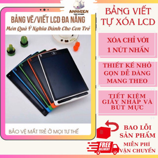 Bảng viết tự xoá LCD bảng vẽ điện tử thông minh dành cho bé 