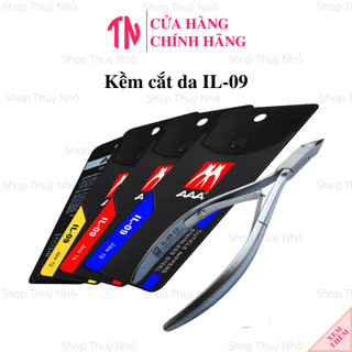 Kềm AAA inox không gỉ cắt da, nhặt da tay IL-09 không gỉ dụng cụ làm móng tay chuyên nghiệp nghệ thuật nail