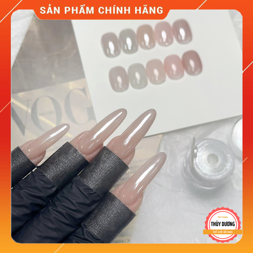 Bột Tráng Gương Trong Suốt Cao Cấp Trang Trí Móng - Chuyên Dùng Làm Nail