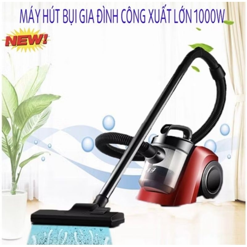 (BH 1 năm) Máy Hút Bụi YAIRZGia Đình Lực Hút Khỏe, Công suất 1000W- Chất lượng giá rẻ như giá sỉ
