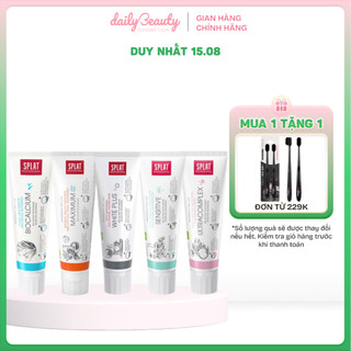 Kem đánh răng splat professional chăm sóc răng toàn diện, làm trắng răng 100ml daily beauty