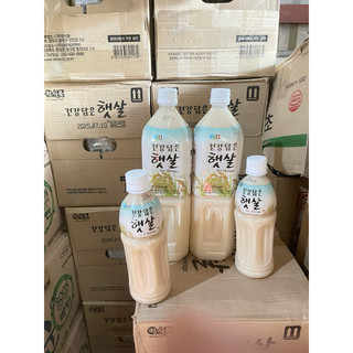 (Mẫu mới)( Combo 6 chai)Nước gạo hàn quốc 1.5l