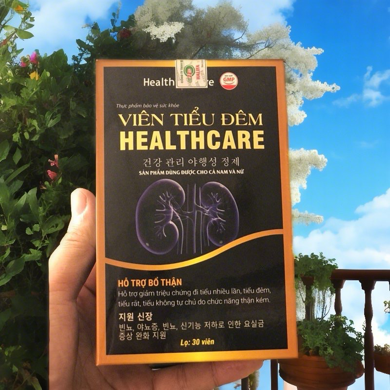 Viên tiểu đêm Healthcare – Giảm tiểu đêm, tiểu rắt, tiểu không tự chủ, rối loạn tiểu tiện 30 viên