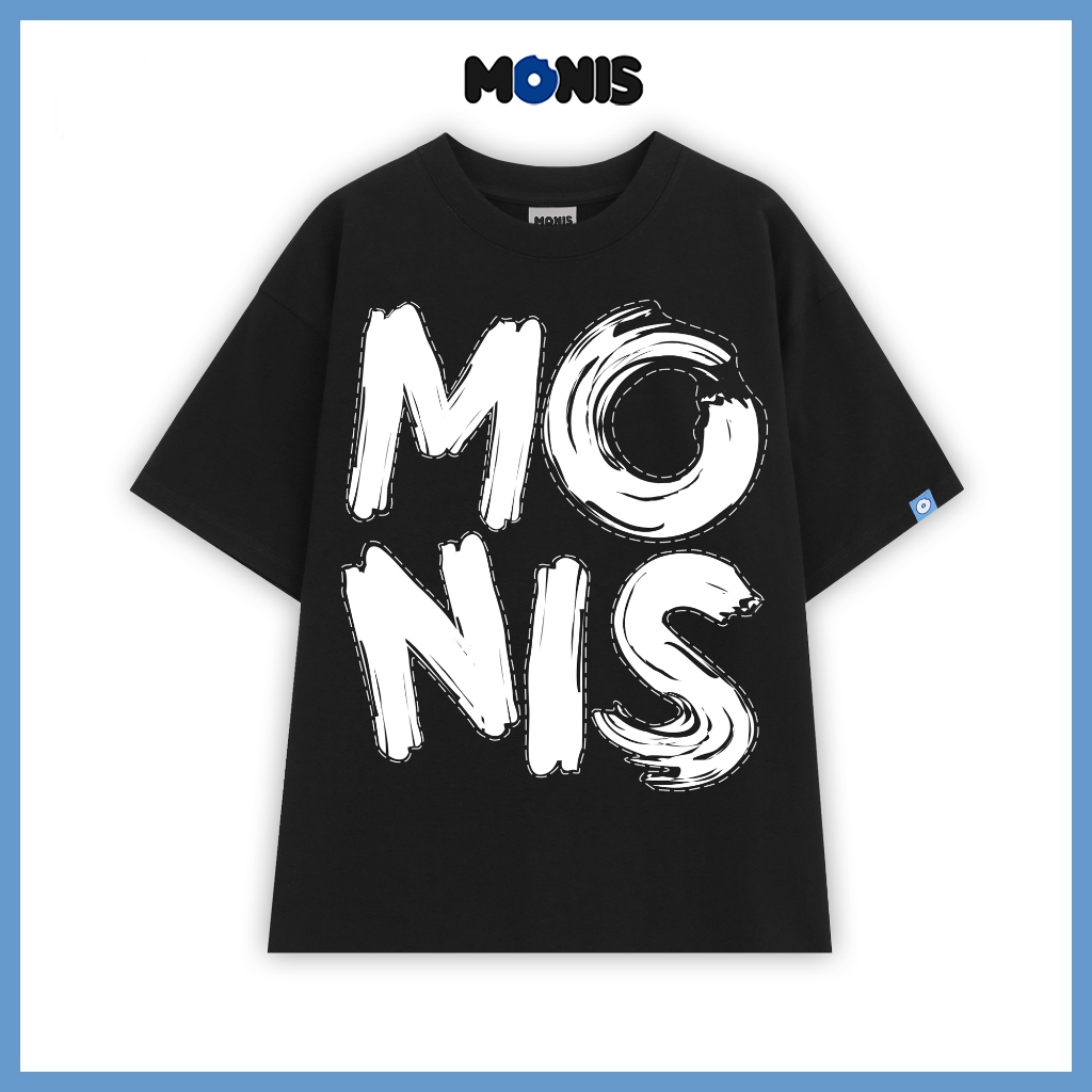 ÁO THUN UNISEX BASIC OVERSIZE BREAK.LINE 100% COTTON - MONIS CHÍNH HÃNG