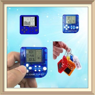 Móc khóa máy chơi game điện tử mini xếp gạch xếp hình máy game brick huyền thoại cổ điển đồ chơi giải trí giết thời gian