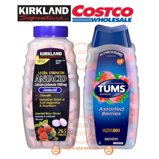 KẸO NGẬM TUMS ANTACID KIRKLAND SIGNATURE 265 VIÊN CHUẨN COSTCO USA