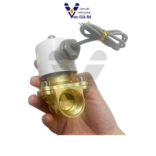 [Van đẹp, đúng hiệu] Van điện từ phi 27 UW20 coil nhập xịn 12V 24V 110V 220V dùng cho nước khí nén