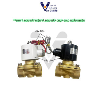 [Van đẹp, đúng hiệu] Van điện từ phi 27 UW20 coil nhập xịn 12V 24V 110V 220V dùng cho nước khí nén