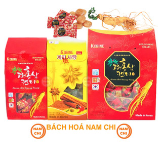 [HỘP GIẤY] KẸO HỒNG SÂM ĐỎ QUẾ VÀNG KOGINE HÀN QUỐC ĂN SIÊU NGON QUÀ TẶNG TẾT SANG TRONG (HỒNG SÂM 6 NĂM TUỔI)