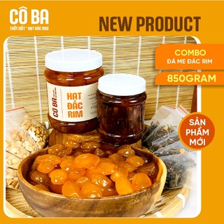  CÔ BA! Hạt Đác Rim 850g - Tặng 300g Me Rim Thơm 05 trà lài & 05 đậu phộng Topping Foods Tea 