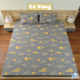 Ga chống thấm goodmama 100% cotton cao cấp (không vỏ gối)