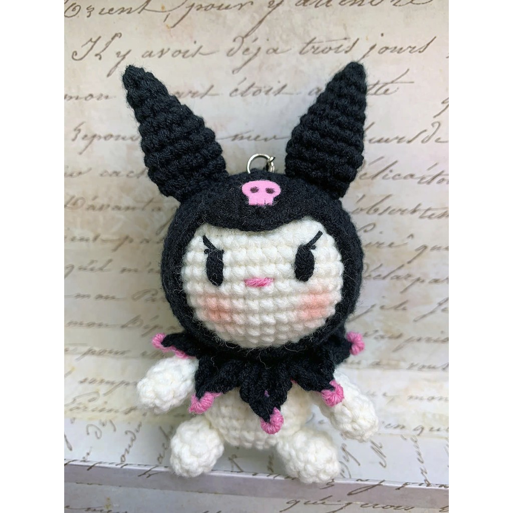 Móc khoá Kuromi móc len dễ thương