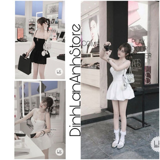 Váy Bí 2S Nhún Eo Tiểu Thư MPB [kèm quần] - DinhLanAnhStore