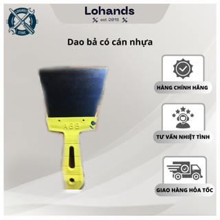 Dao bả có cán nhựa dao xúc bả trét matit bả nhựa bả tường cạo tường Lohandstore