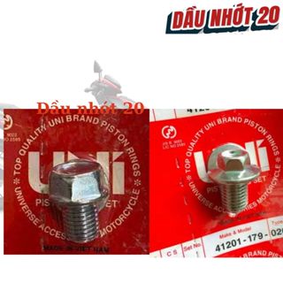 Ốc Xả Nhớt Nam Châm Uni Cho Xe Honda, Yamaha Exciter 135, Ex 150, FZ, TFX, R15 V3, MT15