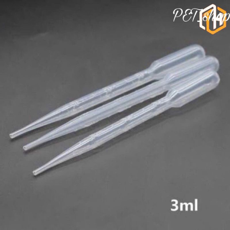 Combo 3 ống hút nhỏ giọt 3ml, ống hút hút Artemia tiện lợi.