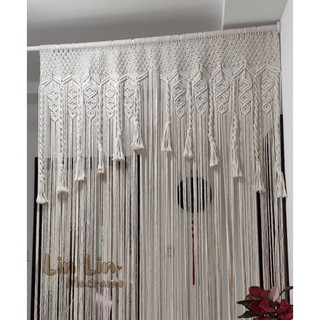 Rèm cửa macrame vintage decor