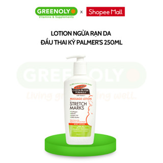Lotion ngừa rạn da Palmer's đầu thai kỳ an toàn cho mẹ bầu 250ml