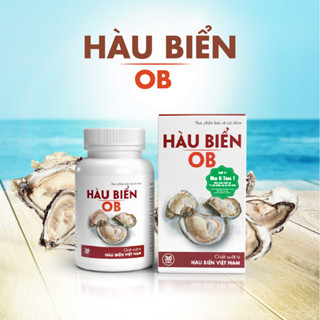 Tinh Chất Hàu Biển OB Tăng Cường Sinh Lý Nam, Hỗ Trợ Sức Khỏe Nam Giới ( Hộp 30v)