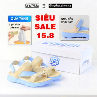 Fullbox-Sandal-giày quai hậu SYNDER SD2 màu xanh Thiên Thanh