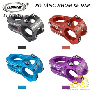Pô tăng nhôm xe đạp WAKE 02 cỡ 31.8x45mm