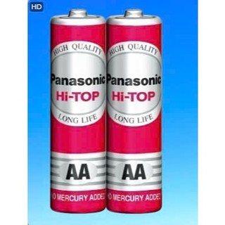 Vỉ pin tiểu AA Panasonic cacbon đỏ R6DT/4S chính hãng date mới