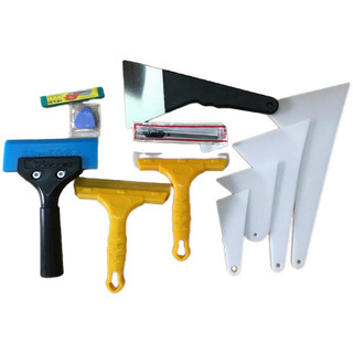 Dụng cụ dán phim cách nhiệt cơ bản đồ nghề dán kính xe hơi hàng TAIWAN, 10 chi tiết