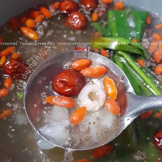 Chè dưỡng nhan nhựa đào tuyết yến cao cấp nhất