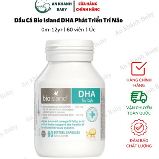 Kẹo dẻo DHA hình cá BIO cho bé từ 7 tháng tuổi