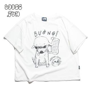 Áo Thun Nam Nữ Bướng Nhưng Mà Cute Loose T-Shirt 100% Cotton Form Rộng | Loose.fun