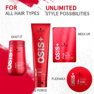 Mẫu Mới SÁP VUỐT TÓC NAM OSIS+ 4 FLEXWAX 85ML