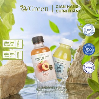 Combo 6 chai vkombucha chill - light mix vị