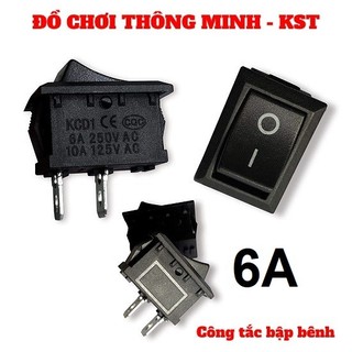 Công Tắc Bập Bênh 6A 250V KCD1-101