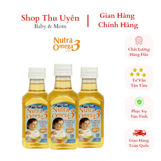 Dầu cá hồi nutra omega 3 lọ 240ml cho bé từ 7m