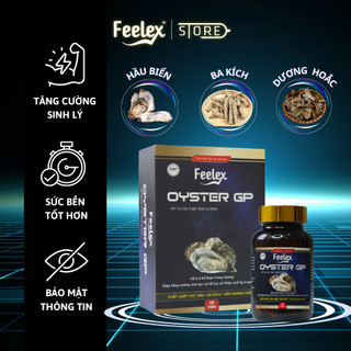 Tinh chất hàu biển cao cấp Feelex Oyster GP tăng cường sinh lý nam giới hộp 60 viên
