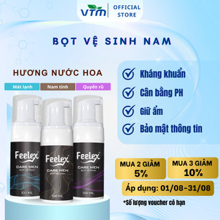 Dung dịch vệ sinh nam Feelex Care Men dạng bọt tuyết