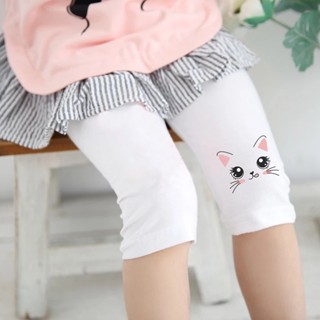 8-40kg Quần Legging Lửng MÈO Bé Gái Cực Thoải Mái Và Sang Chảnh,Quần Thun Ôm Lửng Bé Gái