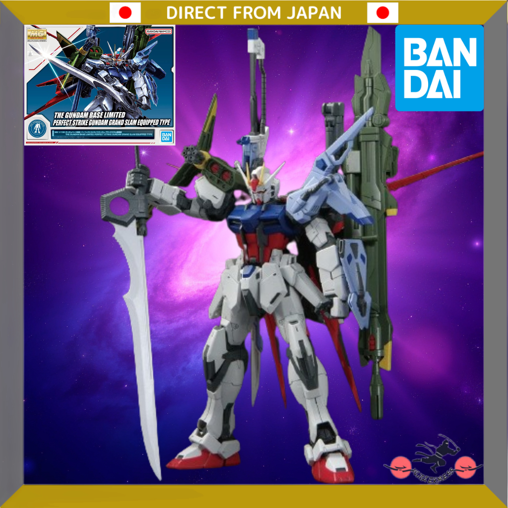 MG 1/100 Gundam Base Limited Perfect Strike Gundam Grand Slam Equipment Type Mobile Suit Gundam SEED